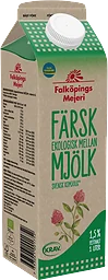Mellanmjölk 1,5% 1l KRAV Falköpings Mejeri