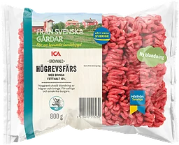 Högrevsfärs Färsk 800g ICA