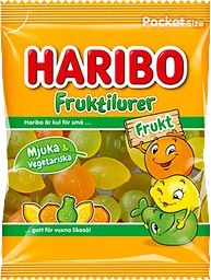 Fruktilurer Frukt 80g Haribo