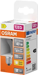 Led Klotlampa 470lm E27 40w Warm White