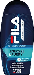 2in1 Schampo&Duschgel Energize&Purify 250ml FILA