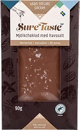 Mjölkchoklad Med Havssalt 90g SureTaste