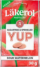 Pastill YUP Vattenmelon 30g Läkerol