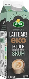 Mjölk Latte Art Ekologisk 0,9% 1l Arla®