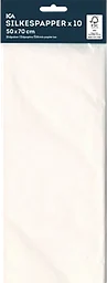 Silkespapper vit, 10 ark