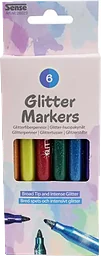 Fiberpennor Glitter