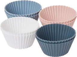 Muffinsformar Silikon 8-p ICA