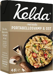 Pastasås Portabellosvamp Ost 4dl Kelda