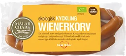 Kycklingwienerkorv Ekologisk 200g Mälarchark
