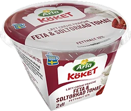 Lätt Crème Fraiche Feta & Soltorkad tomat 12% ®
