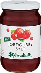 Jordgubbssylt Ekologisk 400g Björnekulla