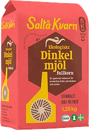 Dinkelmjöl Fullkorn 1,25Kg KRAV Saltå Kvarn