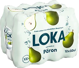 Vatten Kolsyrad Päron 33cl 12-p