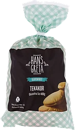 Tekakor Glutenfri Fryst 400g Hans & Greta