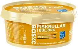 Fiskbullar i buljong 375g ICA Basic