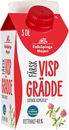 Visprädde 40% 3dl Falköpings Mejeri