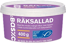 Räksallad 400g ICA Basic