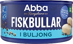 Fiskbullar i buljong 375g Abba