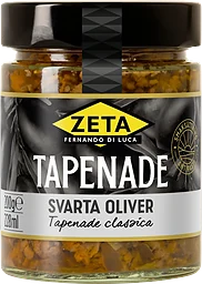 Tapenade av Oliver Svarta 200g Zeta
