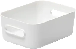 Förvaringsbox Compact S Vit SmartStore