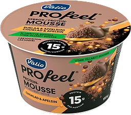 Proteinmousse Choklad Apelsin Laktosfri 1,6% 150g Valio PROfeel®