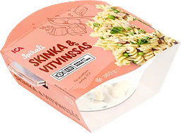 Pasta skinka & vitvinsås Fryst 360g ICA