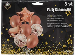 Folieballong Bukett Rosé