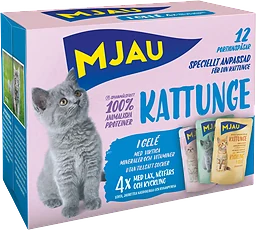 Kattmat Multibox Kattunge 12-p Mjau