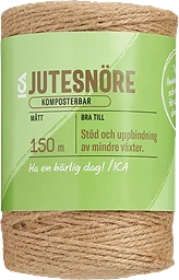 Snöre Jute Natur 150m ICA Garden