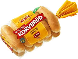 Korvbröd 10-p 270g Korvbrödsbagarn