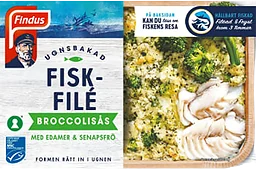 Ugnsbakad Fisk Broccoli 380g Findus