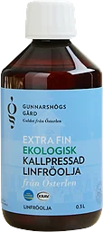 Kallpressad Linfröolja KRAV 300ml Gunnarshögs Gård