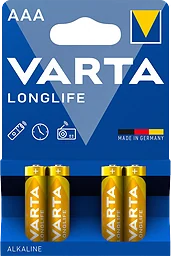 Batteri Longlife AAA 4-p