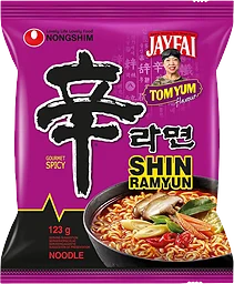 Snabbnudlar Shin Ramyun Tomyum 123g Nongshim