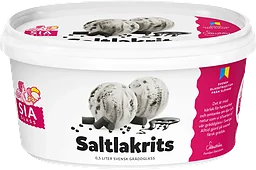 Gräddglass Saltlakrits 500ml SIA Glass