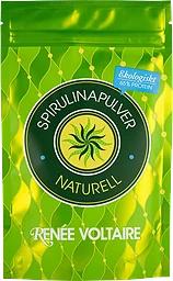 Spirulina naturell ekologiskt pulver 100g Renée Voltaire