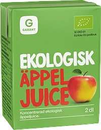 Äppeljuice Ekologisk