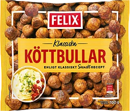 Köttbullar klassiska frysta 700g Felix