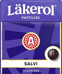 Halstabletter Salvi 25g Sockerfri Läkerol