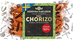 Chorizo Smal 90% Kötthalt 240g Härryda Karlsson