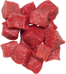 Grytbitar av nöt ca 500g
