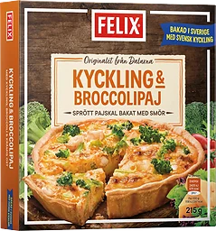 Paj Kyckling & broccoli