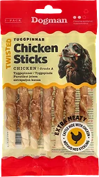 Chicken Sticks Twisted Tuggpinnar Hundgodis 7-pack