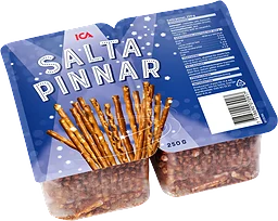 Salta pinnar 250g ICA