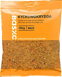 Kycklingkrydda 100g ICA Basic