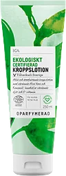 Bodylotion Oparfymerad Ekologisk 250ml ICA Hjärtat EKO