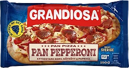 Pan pizza Pepperoni supreme 190g Grandiosa