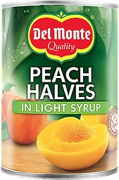 Persikohalvor i sockerlag 235g Del Monte