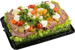 Smörgåstårta Rostbiff 6 bitar 2,1kg Green hill