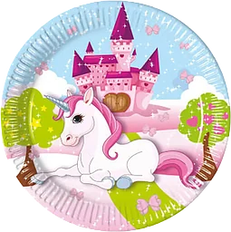 Tallrik 23cm Unicorn 8-p ICA